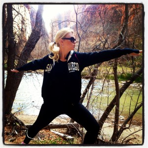 Silly Karie in Zion- Nature is where I'm most at home!